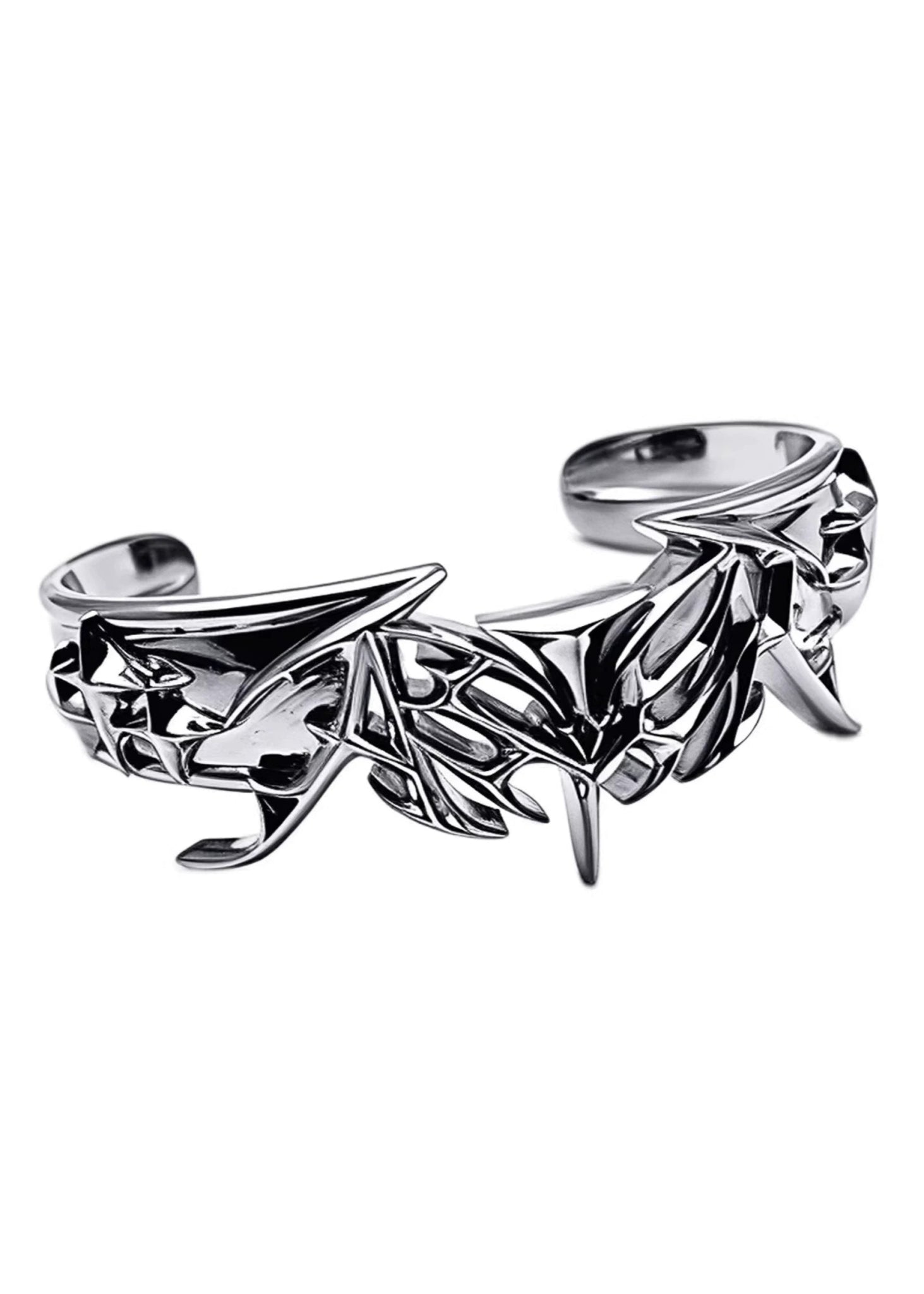 Avant - Garde Blade Curve Open Bangle - Rick Circus