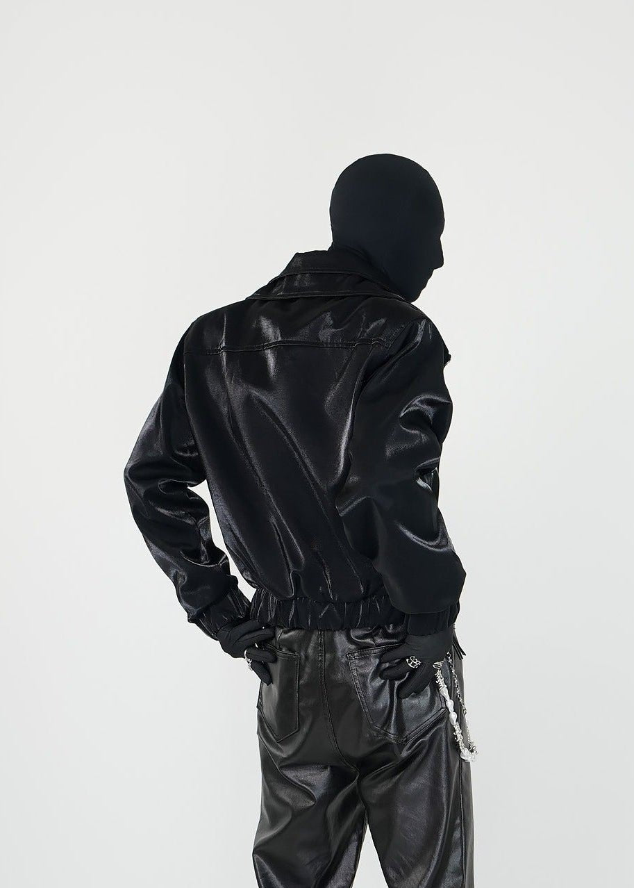 Avant - Garde Double - Layer High - Neck Jacket - Rick Circus