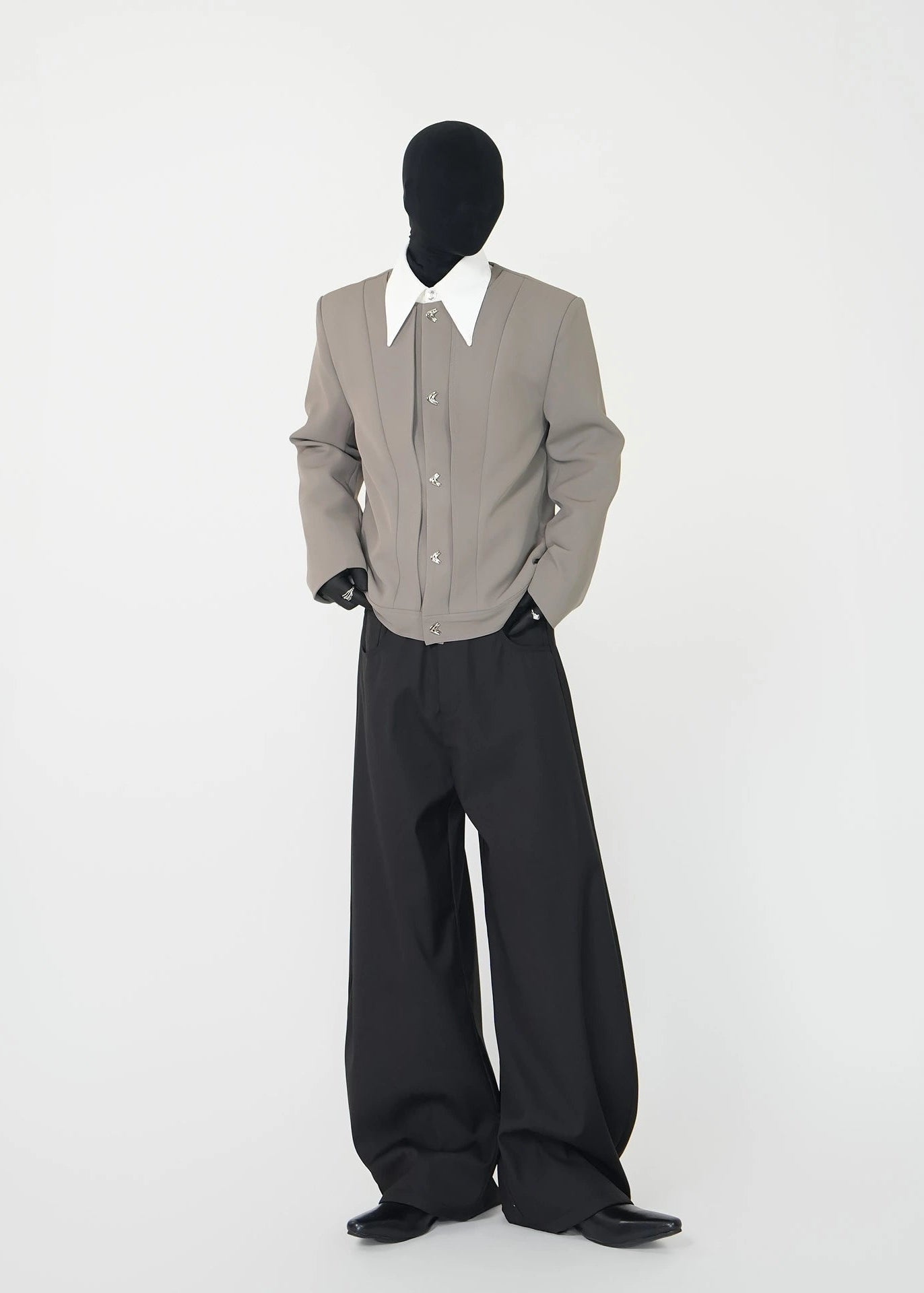 Avant - Garde Padded Shoulder Jacket - Rick Circus