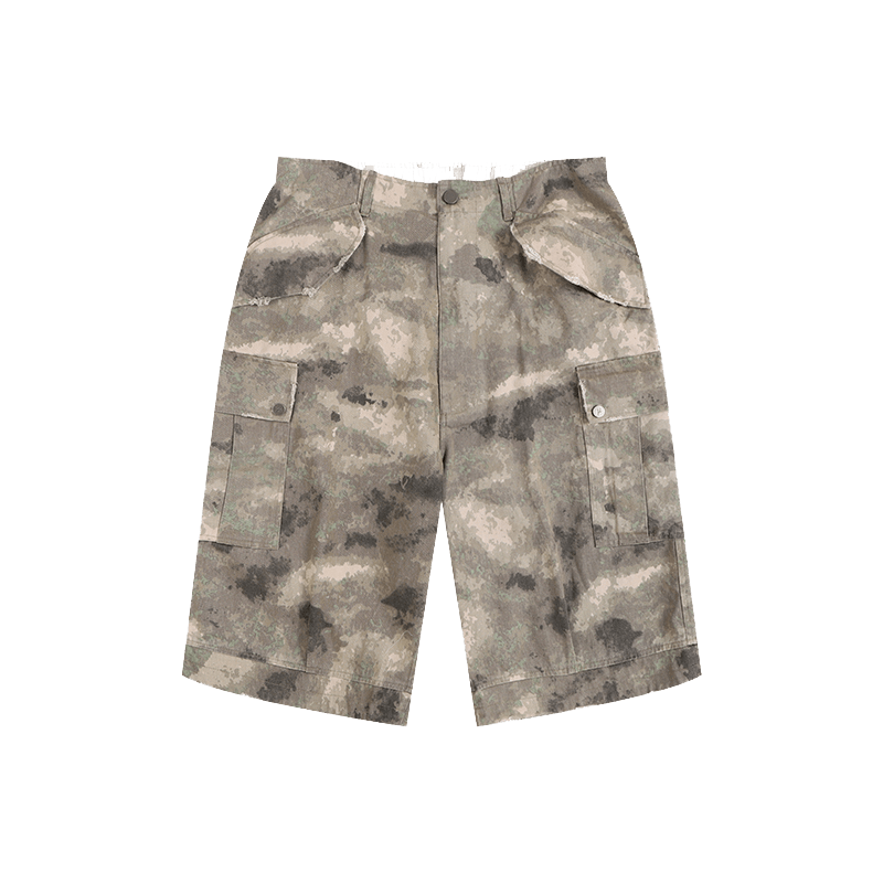 Camo Utility Cargo Shorts - Rick Circus