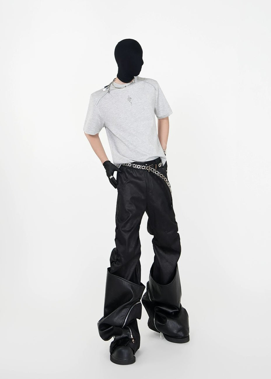 Cleanfit Structured Slim Tee - Rick Circus
