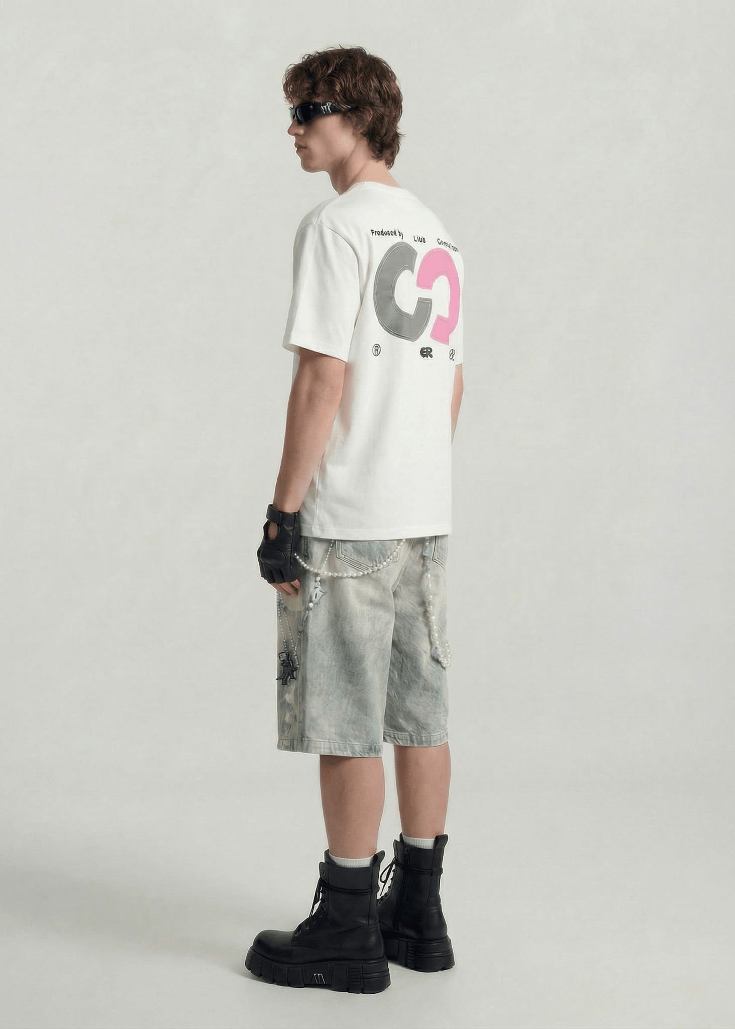 Color Block Graphic T-Shirt - Rick Circus