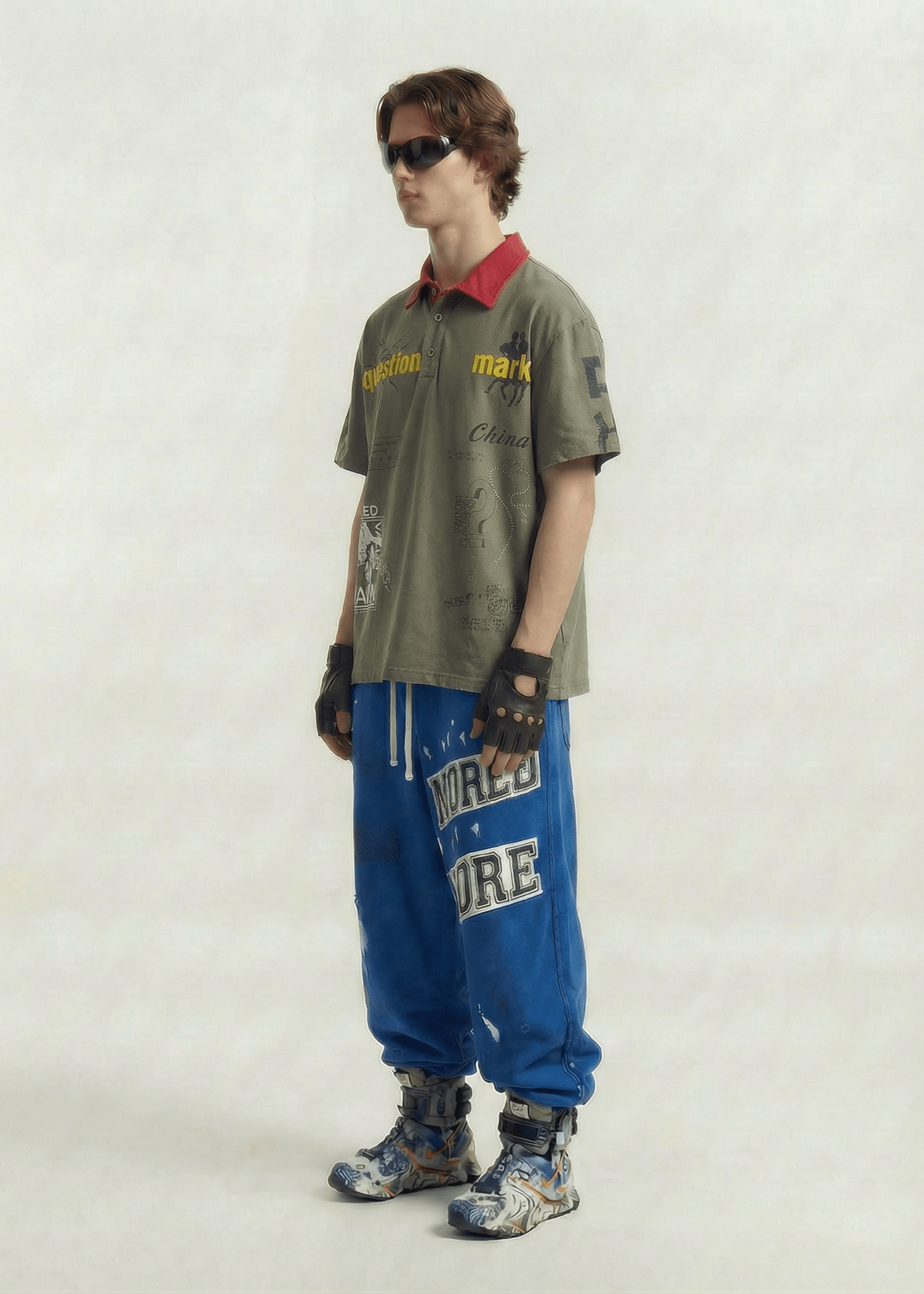 Color Block Streetwear T-Shirt - Rick Circus