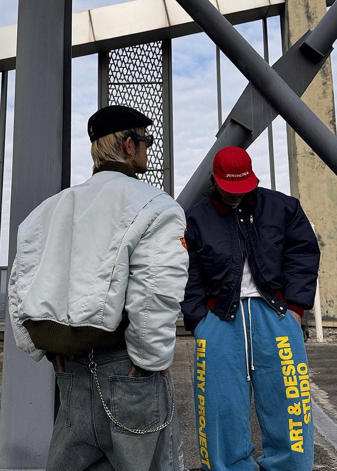 Colorblock Bomber Jacket - Rick Circus