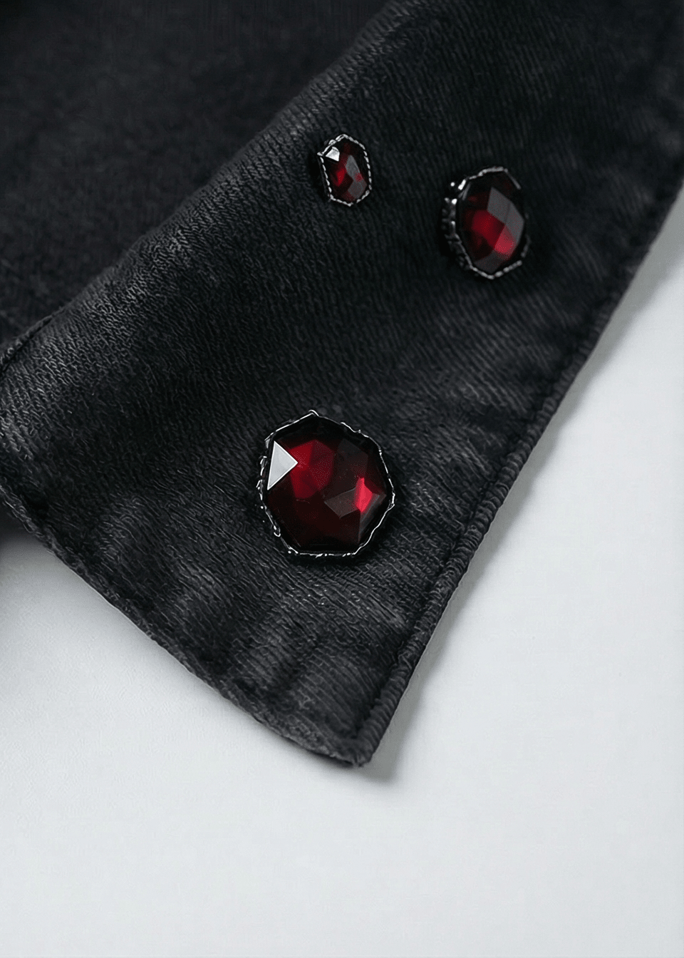 Cropped Coated Denim Jacket - Rick Circus