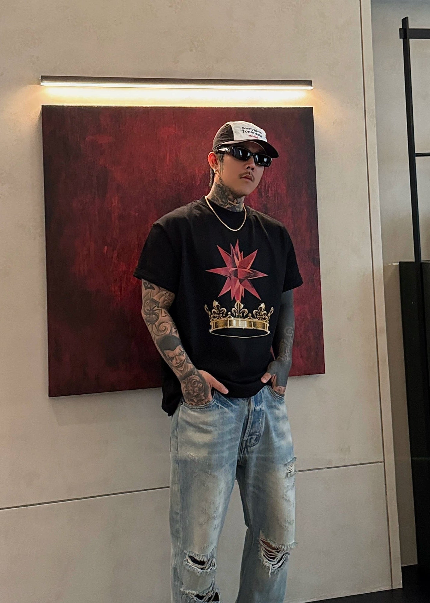 Crown & Star Graphic Tee - Rick Circus