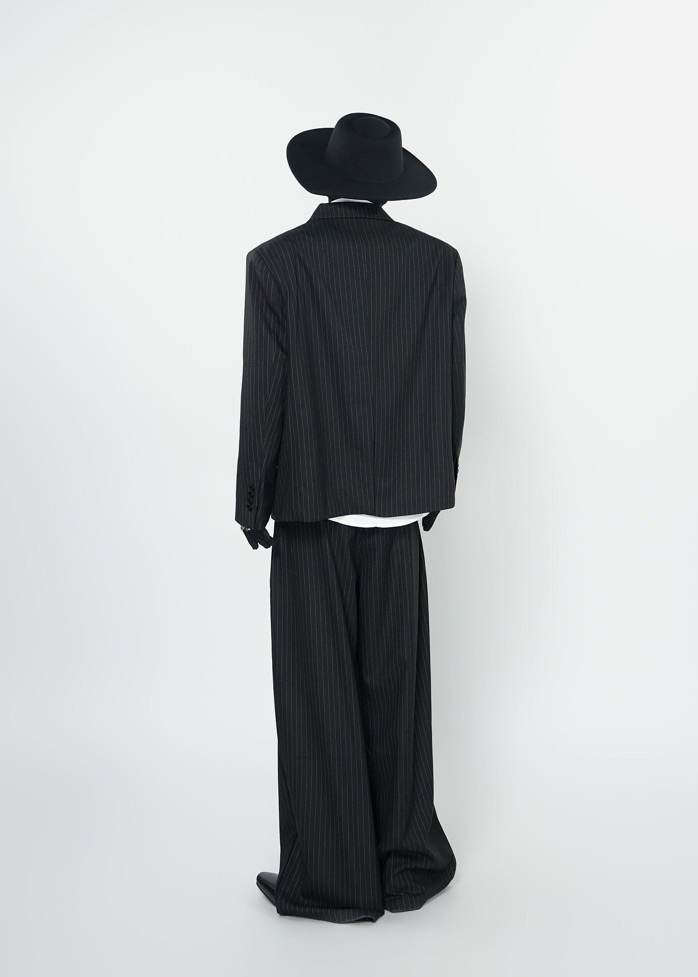 Designer Pinstripe Suit Jacket - Rick Circus