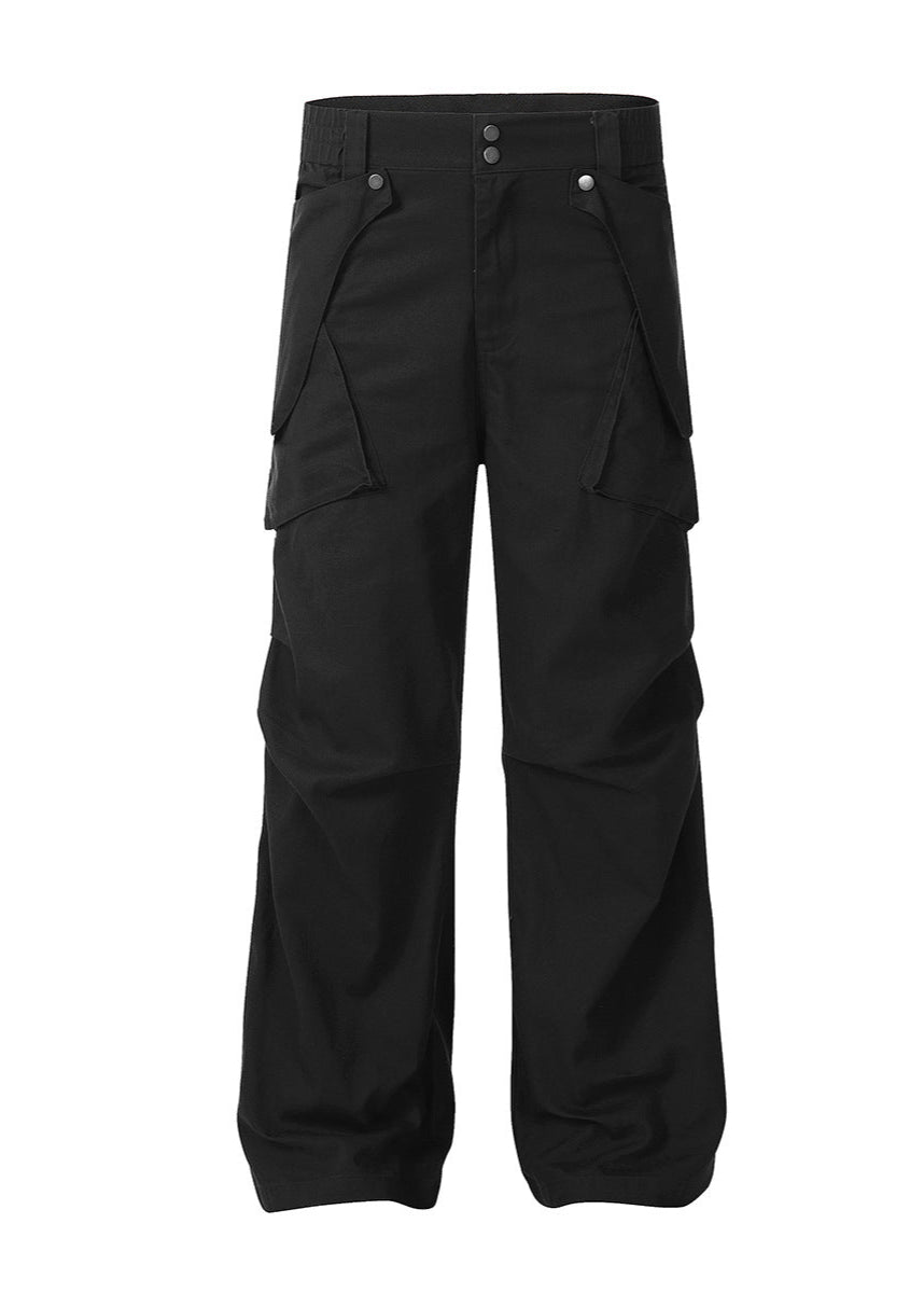 Detachable Flared Cargo Pants - Rick Circus