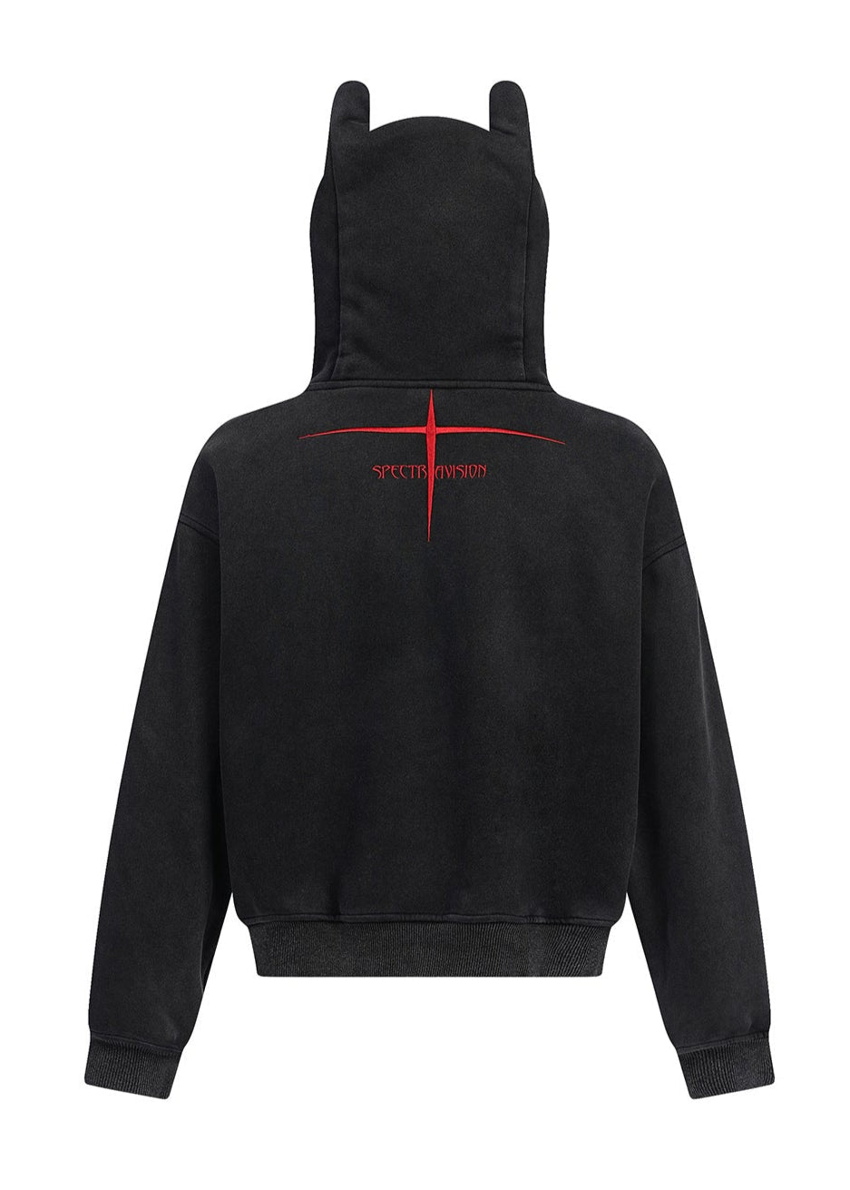Devil Horn Zip Hoodie - Rick Circus