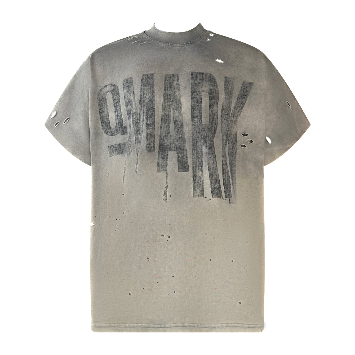 Distressed Graffiti Letter Print T-Shirt - Rick Circus