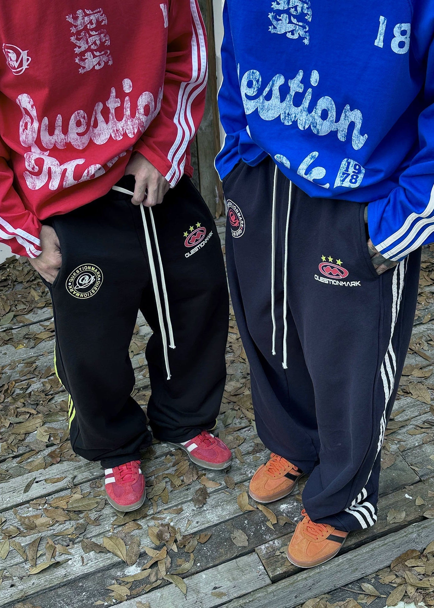 Embroidered Track Pants - Rick Circus