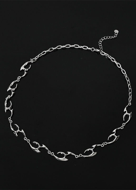 Irregular Metal Chain Necklace - Rick Circus