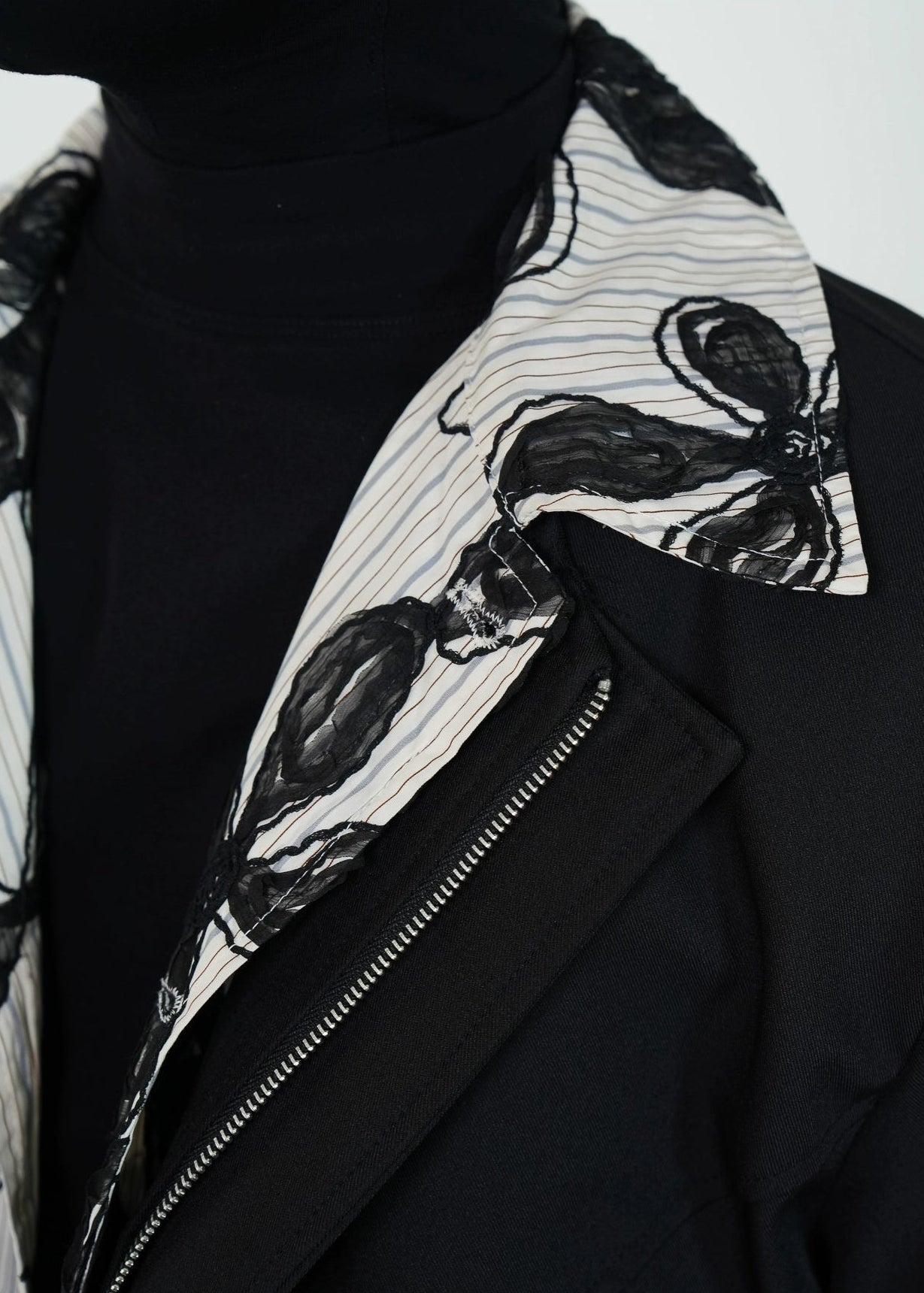 Layered Cropped Blazer - Rick Circus