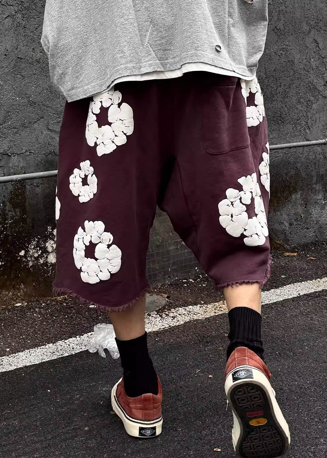 Loose - Fit Floral Printed Shorts - Rick Circus