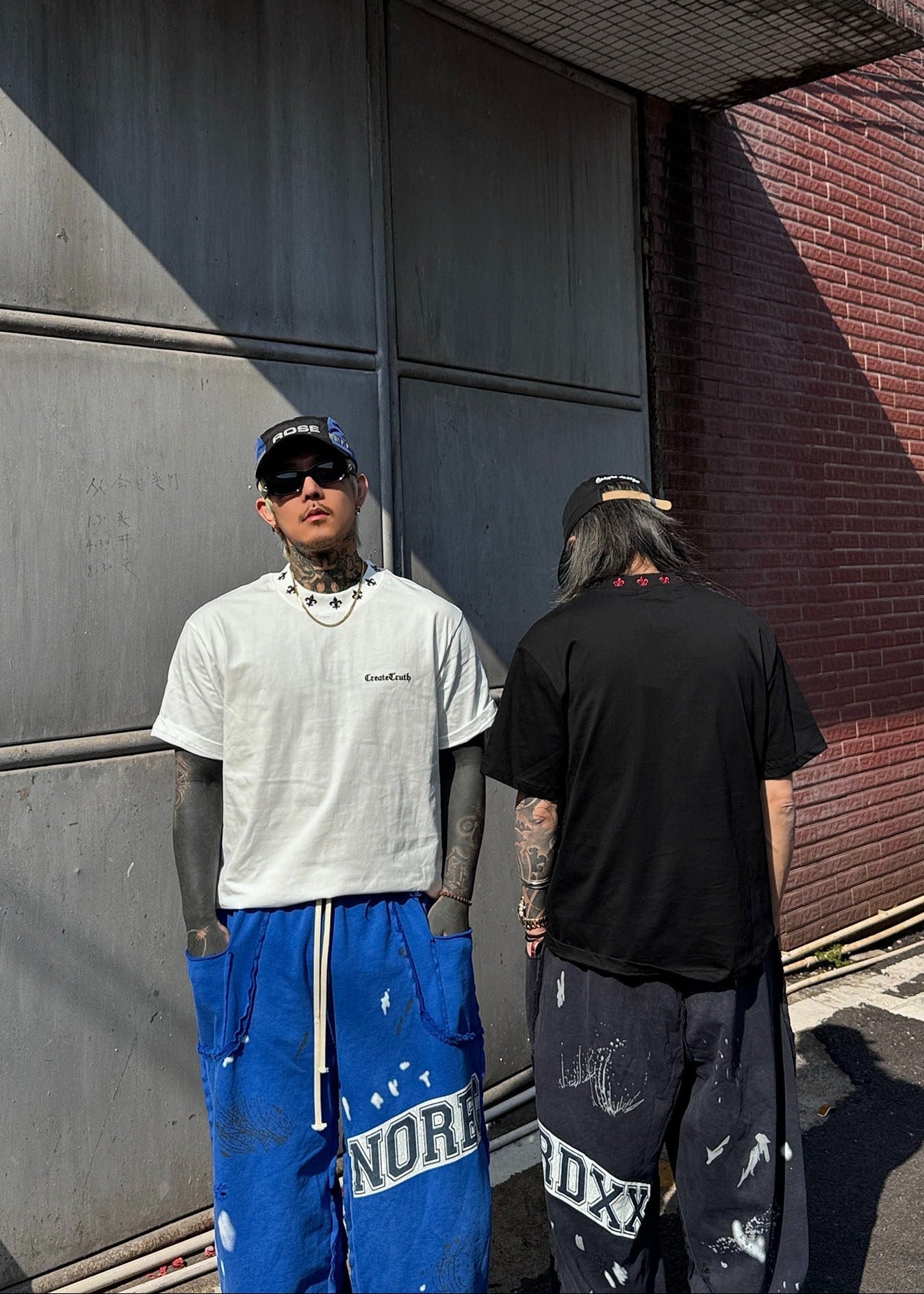 Minimal Embroidered T-Shirt - Rick Circus