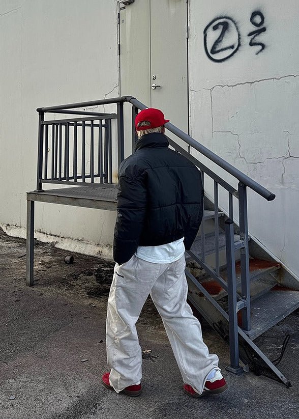 Minimalist Short Puffer Jacket - Rick Circus