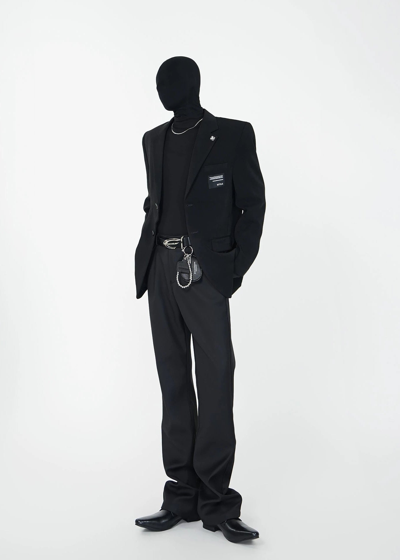 Minimalist Shoulder - Padded Blazer - Rick Circus