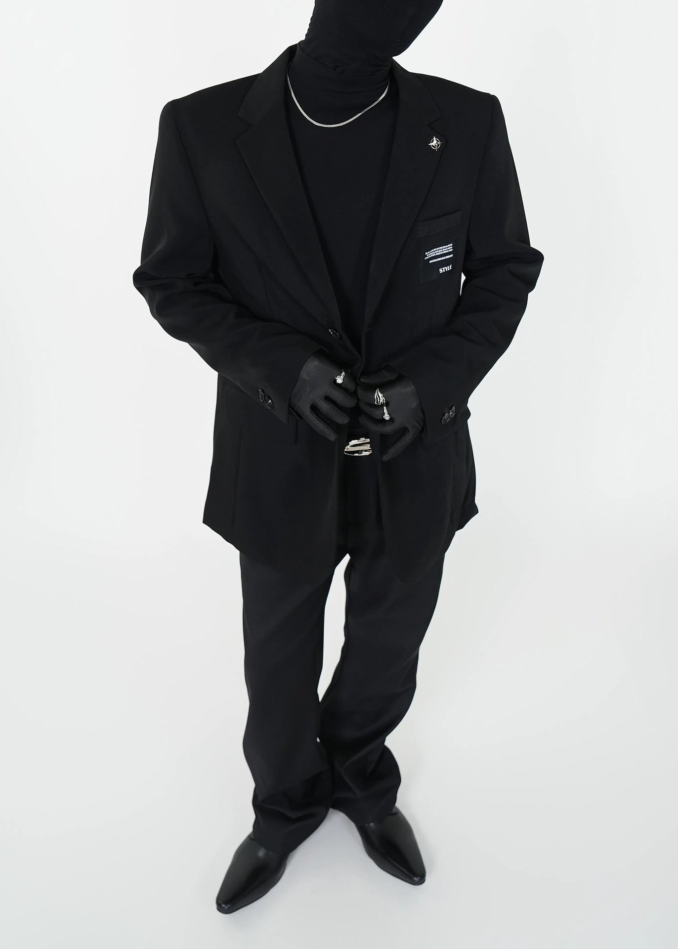 Minimalist Shoulder - Padded Blazer - Rick Circus