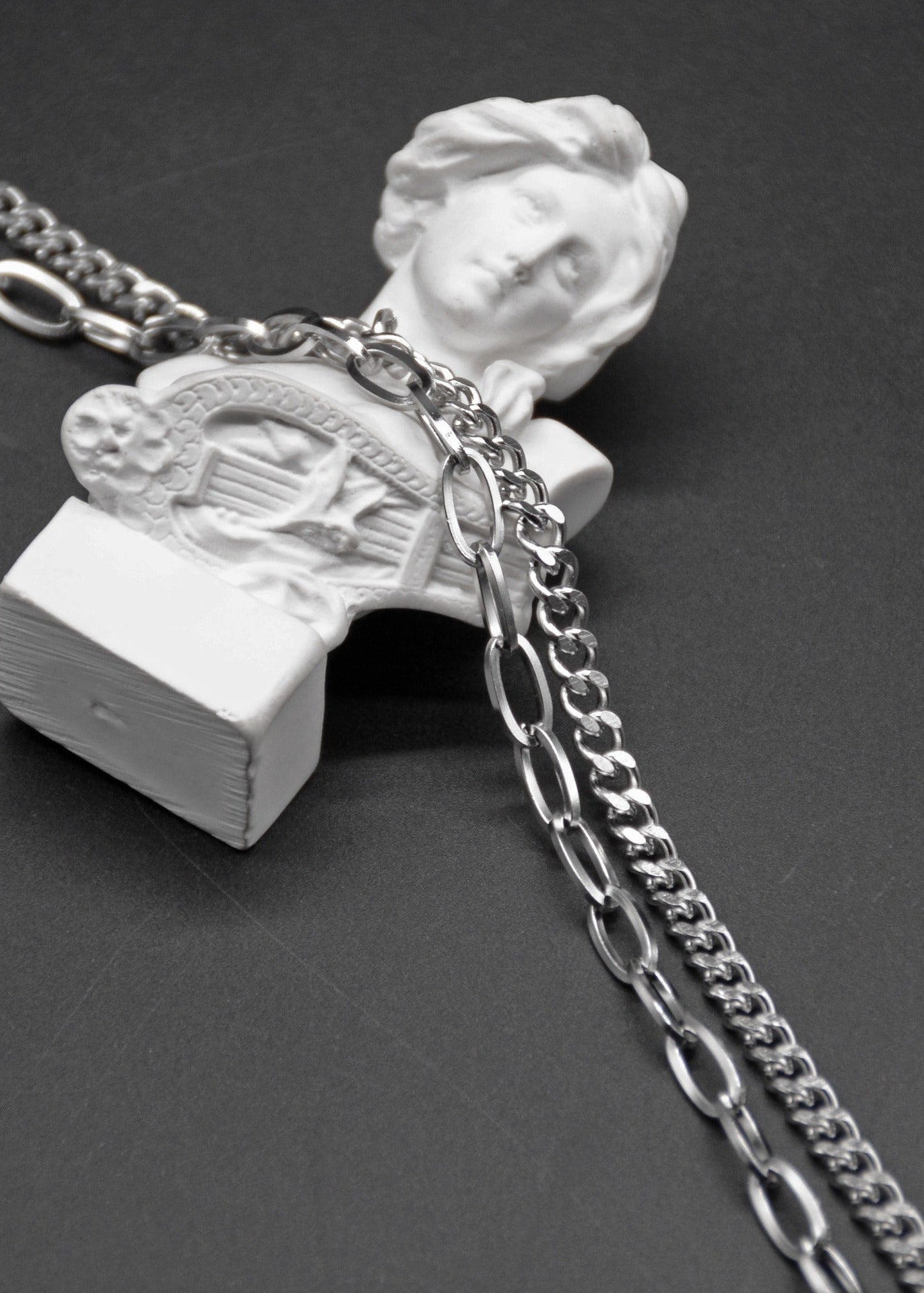 Minimalist Stainless Steel Chain Necklace - Rick Circus