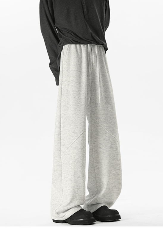 Minimalist Wide - Leg Sweatpants - Rick Circus