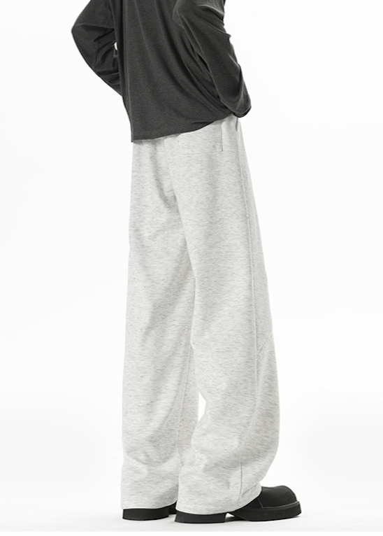 Minimalist Wide - Leg Sweatpants - Rick Circus