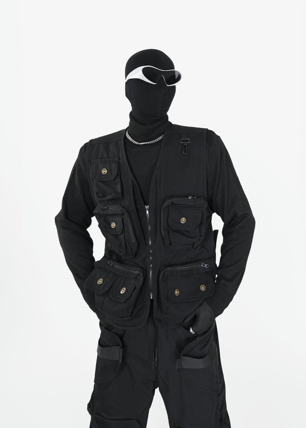 Multi - Pocket Tactical Vest - Rick Circus