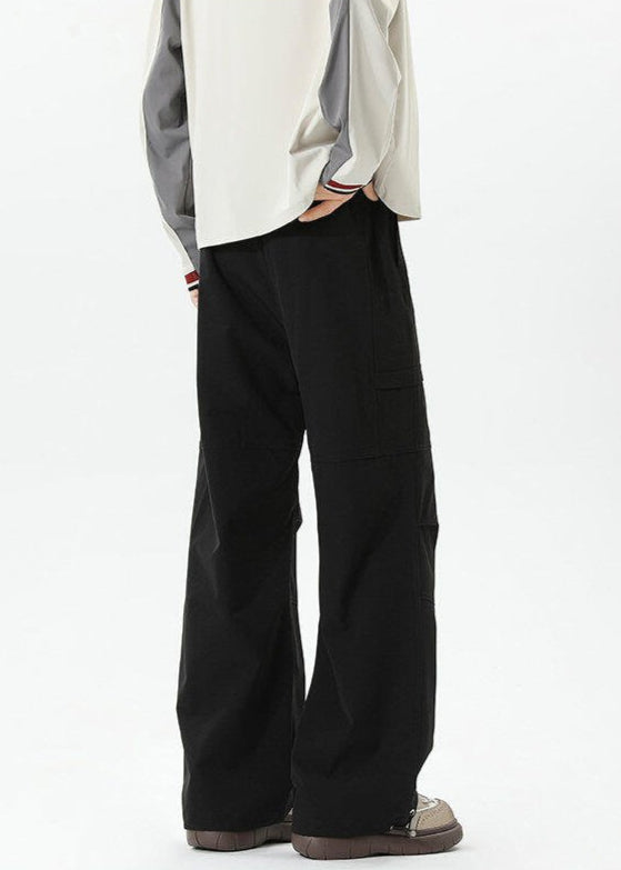 Oversized Wide - Leg Cargo Pants - Rick Circus
