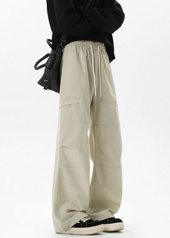 Oversized Wide - Leg Cargo Pants - Rick Circus