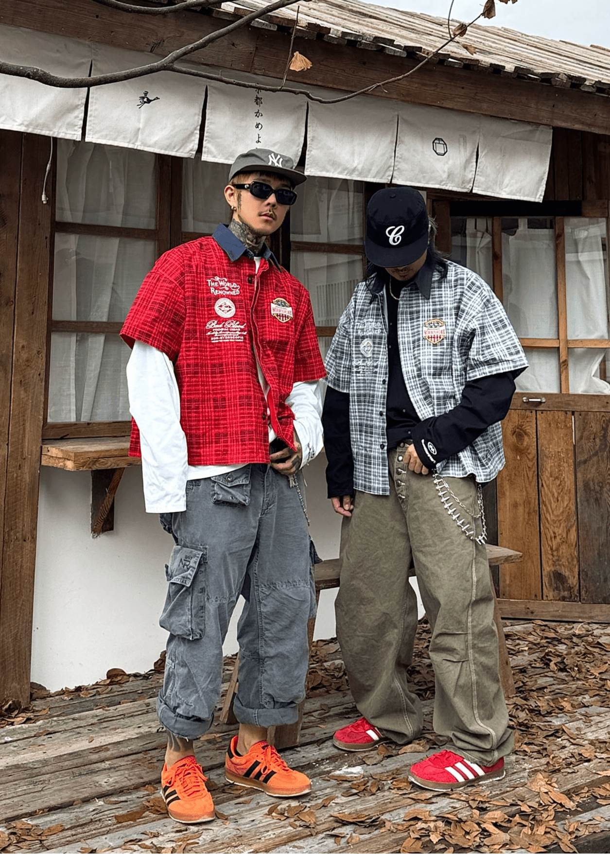 Plaid Short Sleeve Shirt - Rick Circus