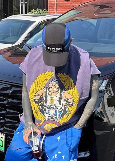 Sleeveless Graphic T-Shirt - Rick Circus