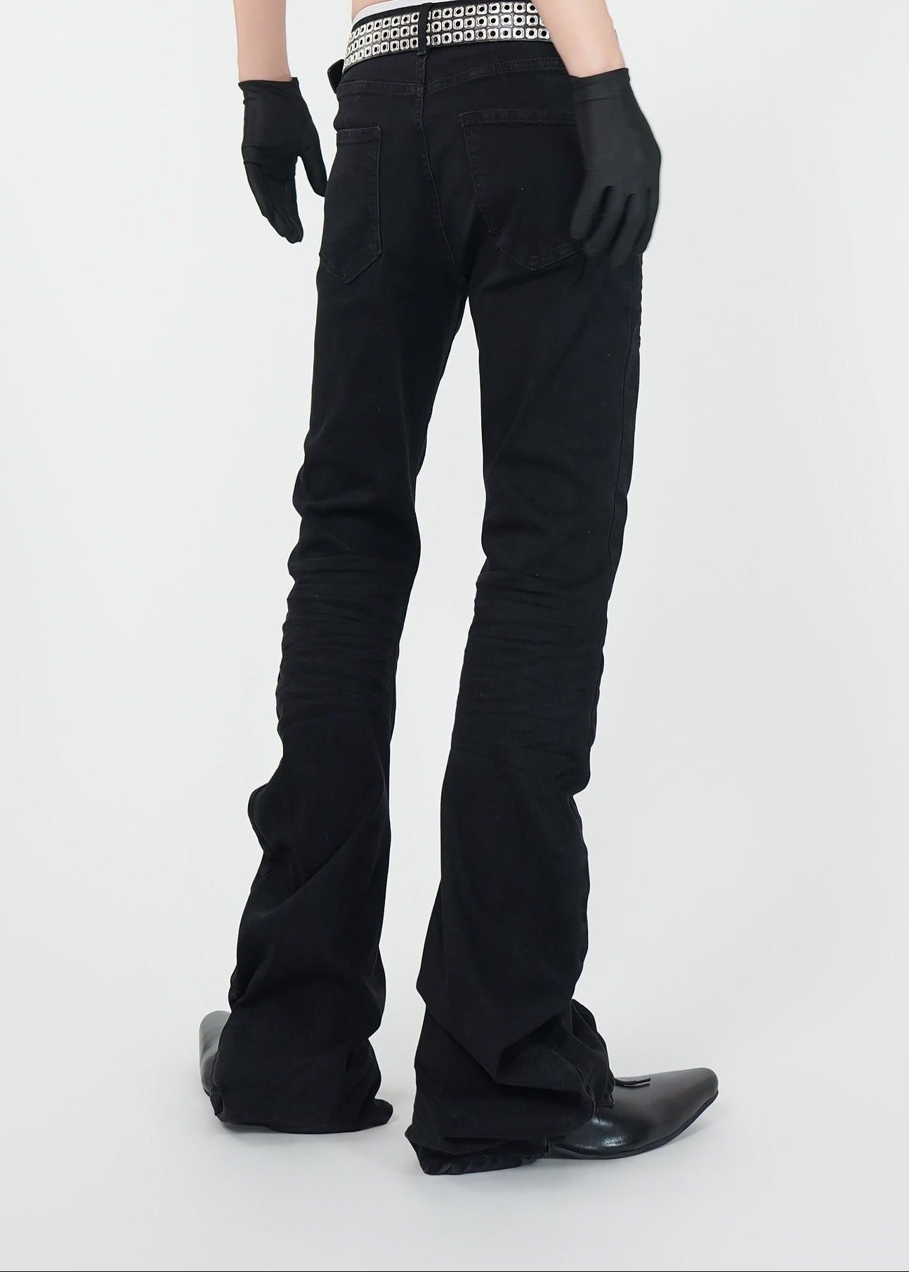 Slim Flared Stacked Jeans - Rick Circus