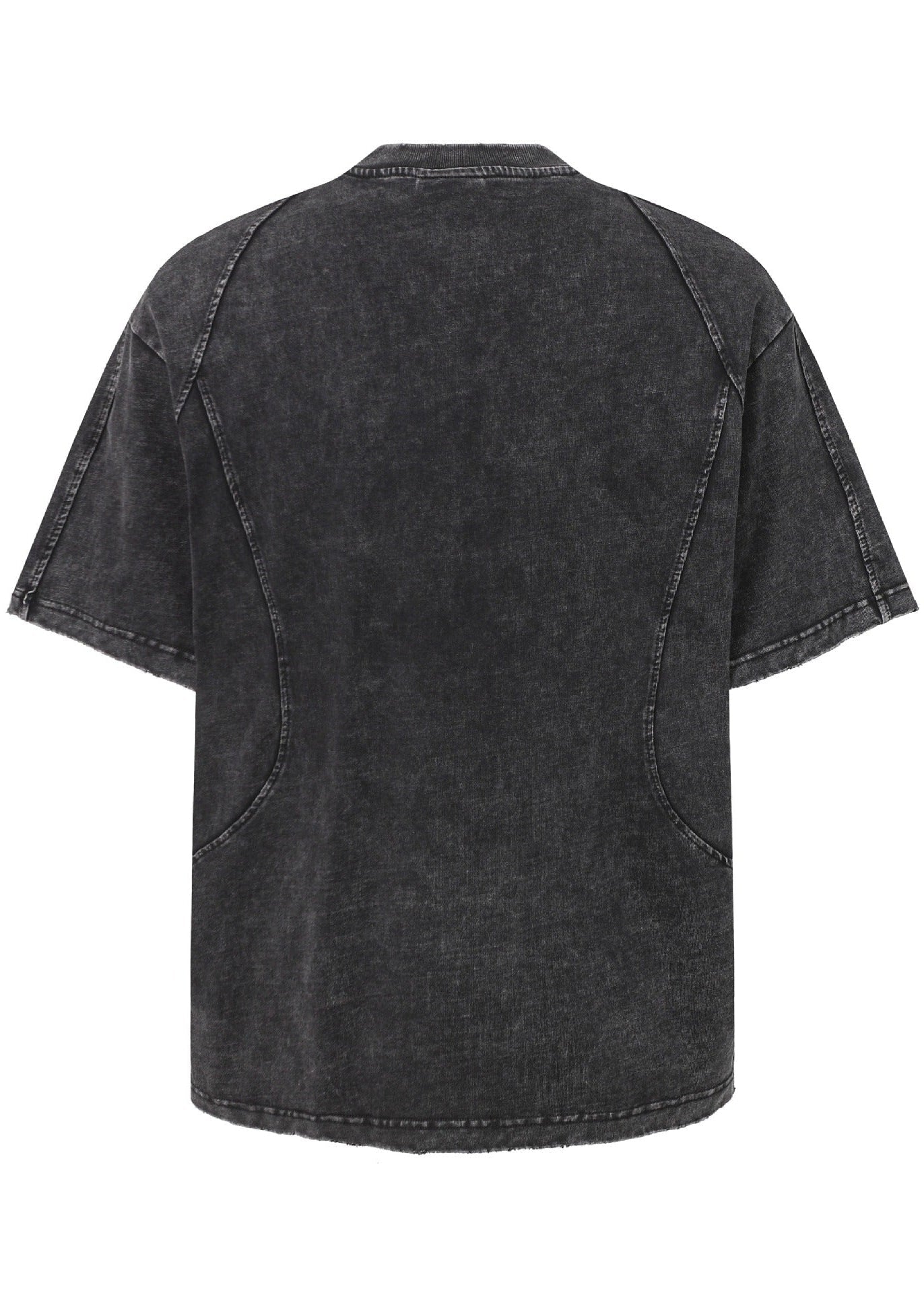 Structured Panel Streetwear Tee - Rick Circus