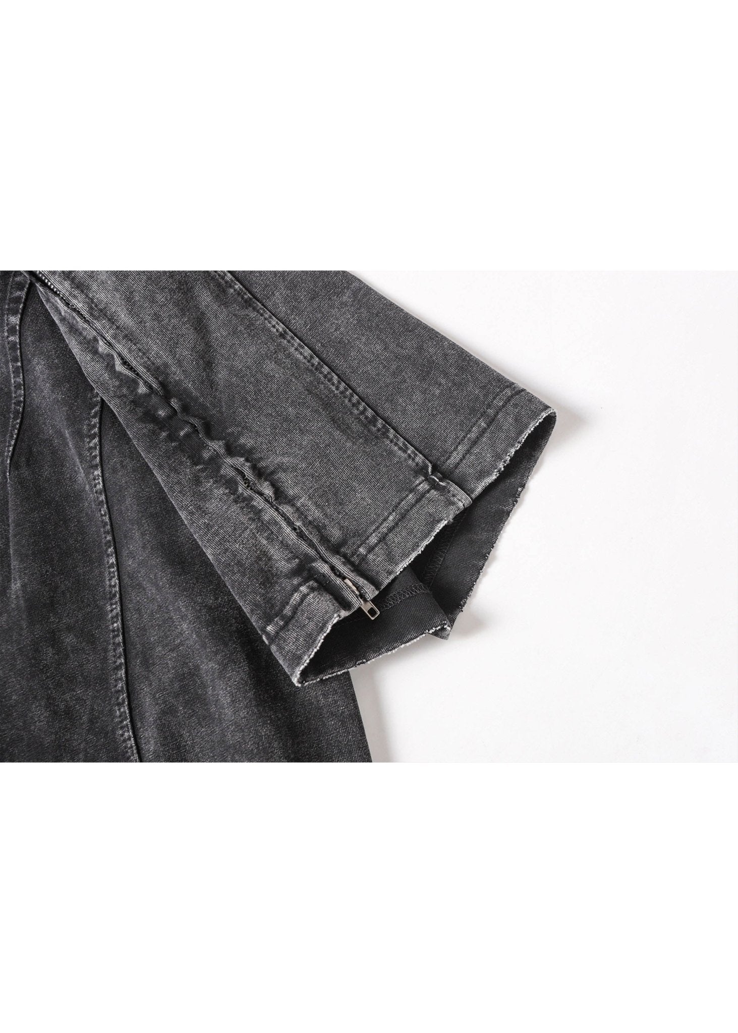Structured Panel Streetwear Tee - Rick Circus