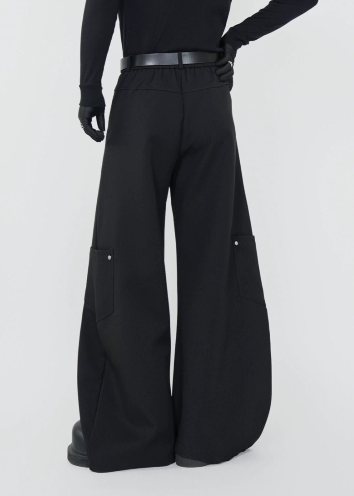 Structured Wide - Leg Blade Pants - Rick Circus