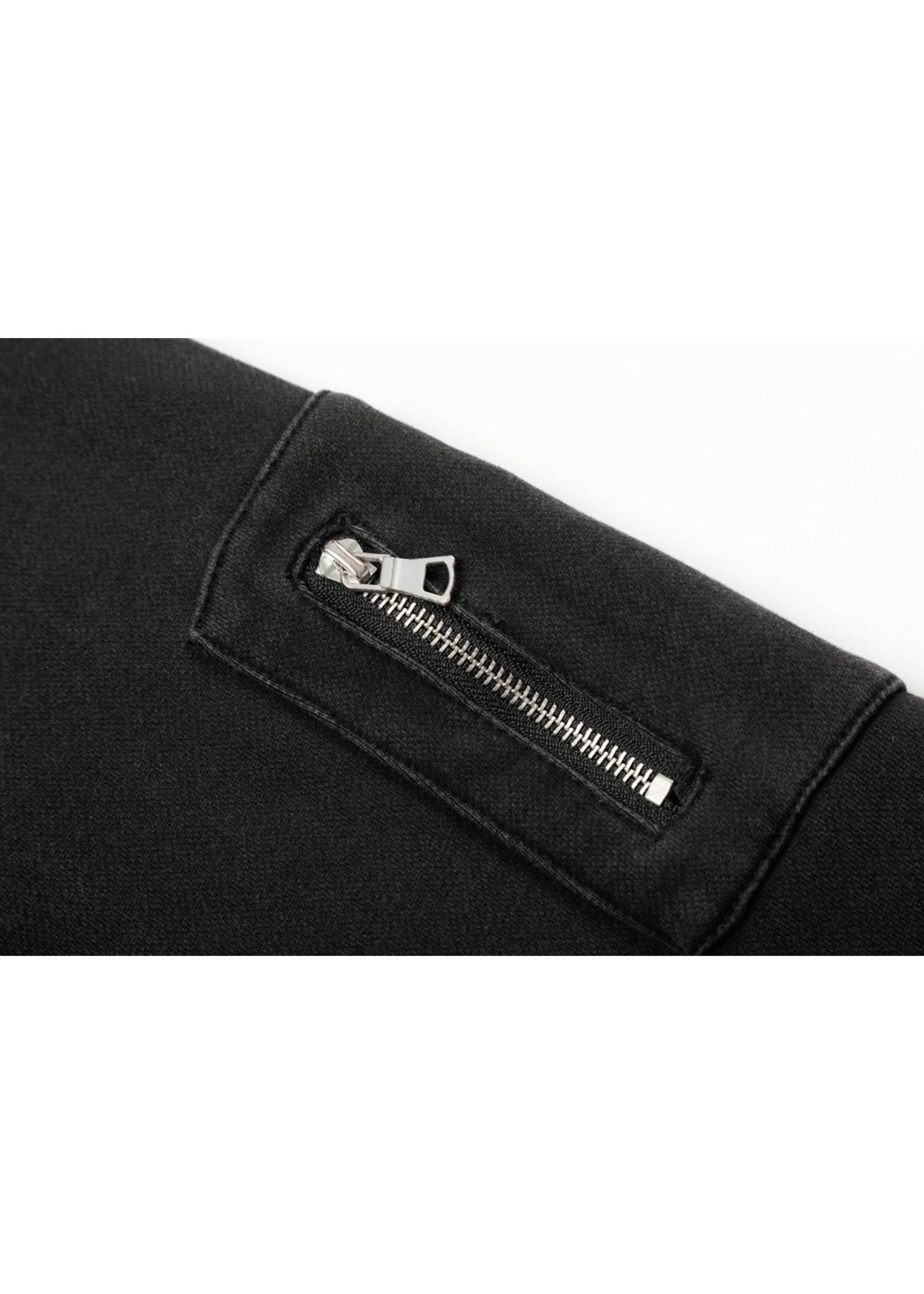 Studded Techwear Zip Hoodie - Rick Circus