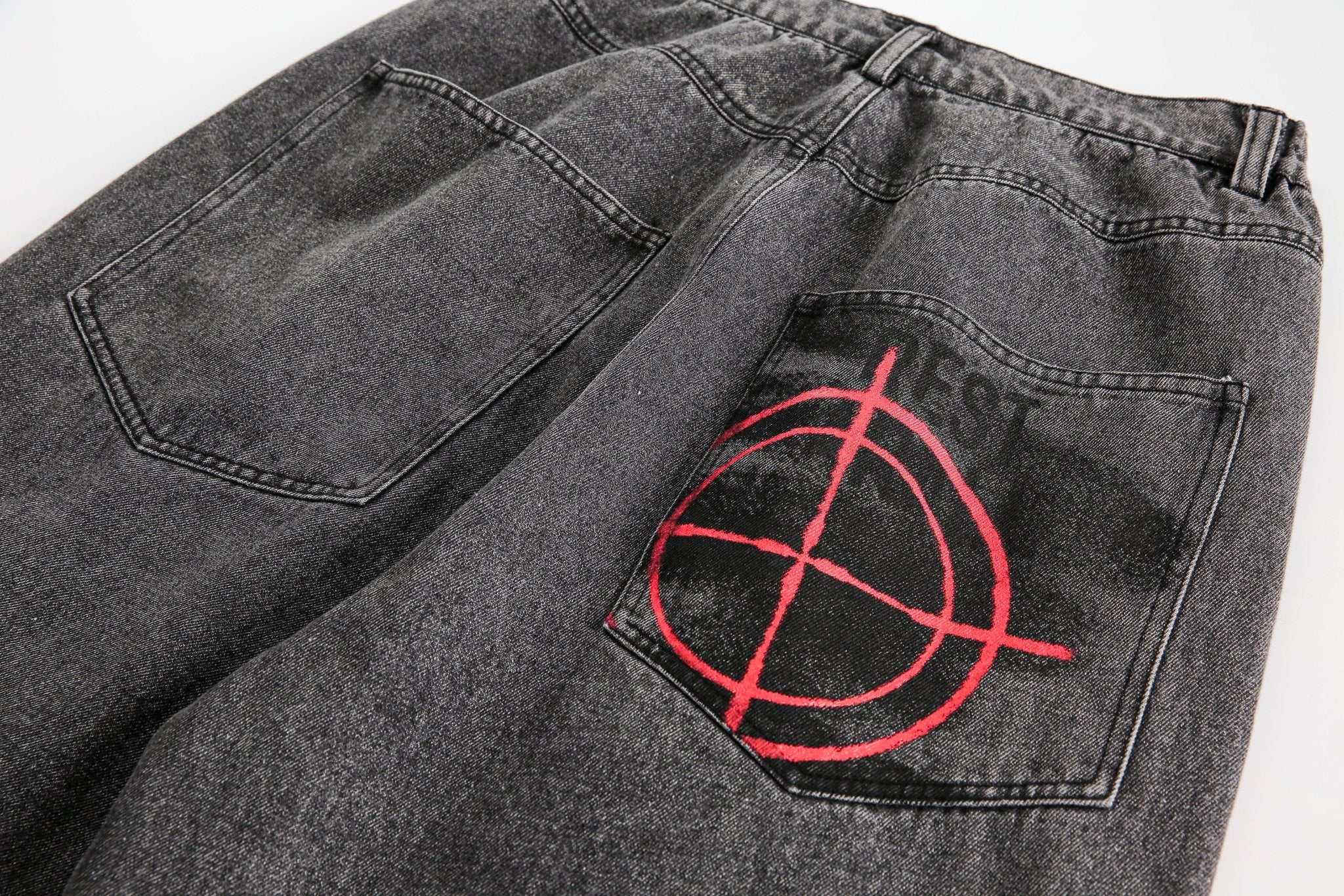 Traces of Growth Printed Jeans - Rick Circus