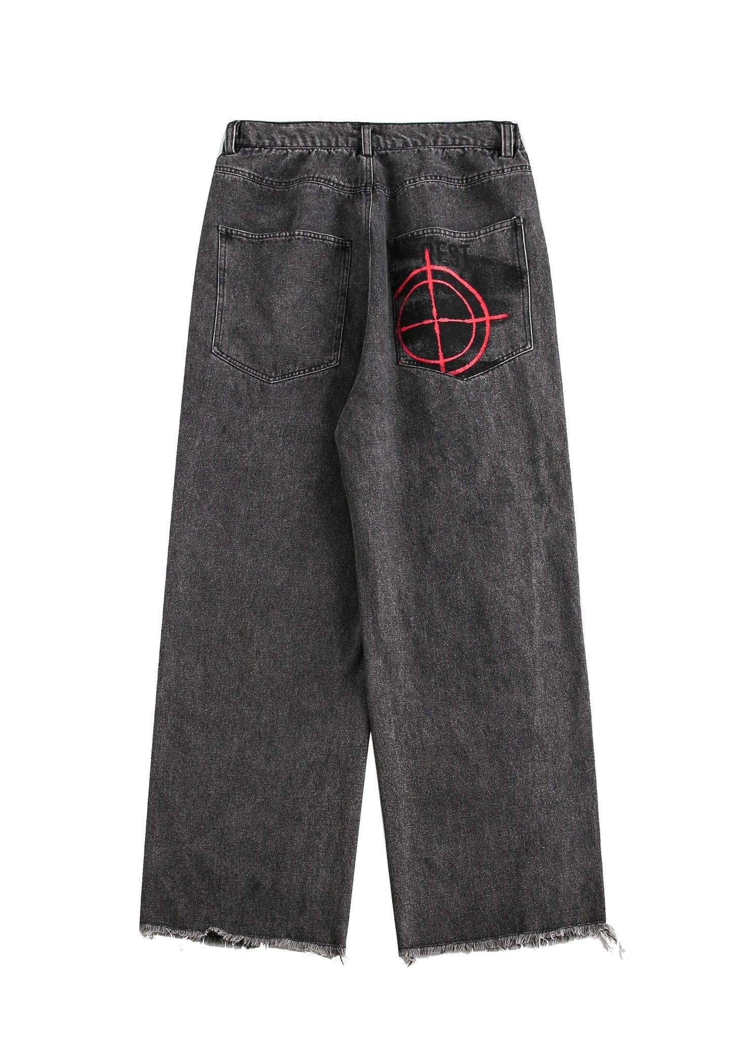 Traces of Growth Printed Jeans - Rick Circus