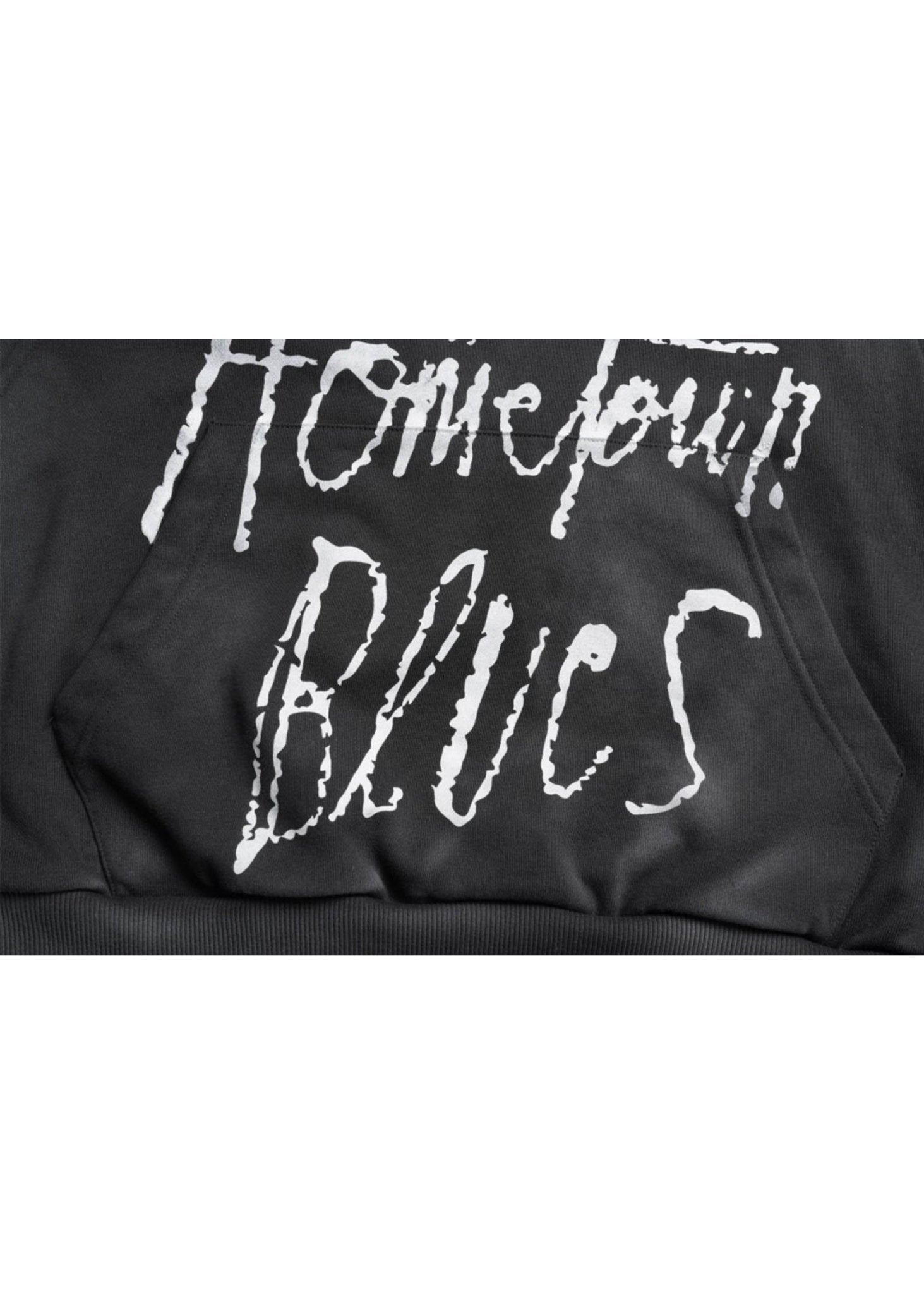 Unisex Graffiti Studded Hoodie - Rick Circus