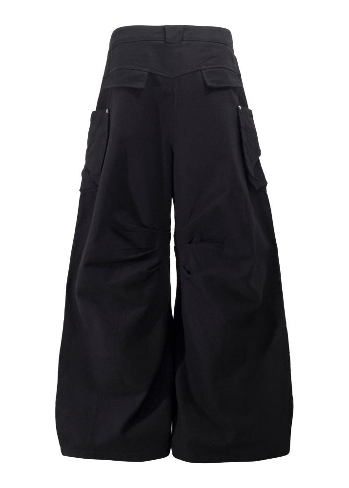 Unisex Wide Leg Cargo Pants - Rick Circus