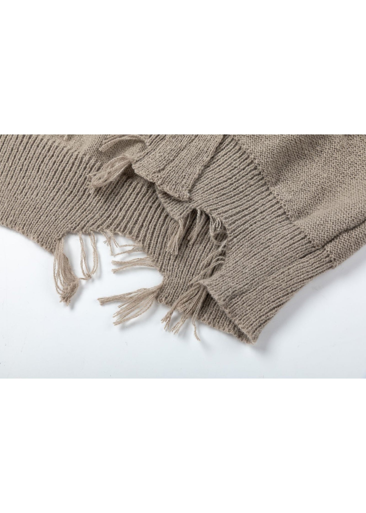 Vintage Distressed Knit Sweater - Rick Circus