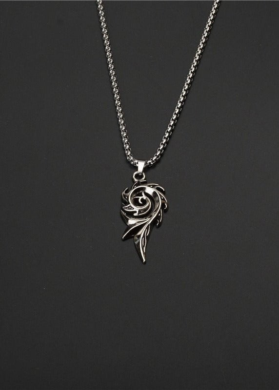 Vintage Flame Pendant Necklace - Rick Circus