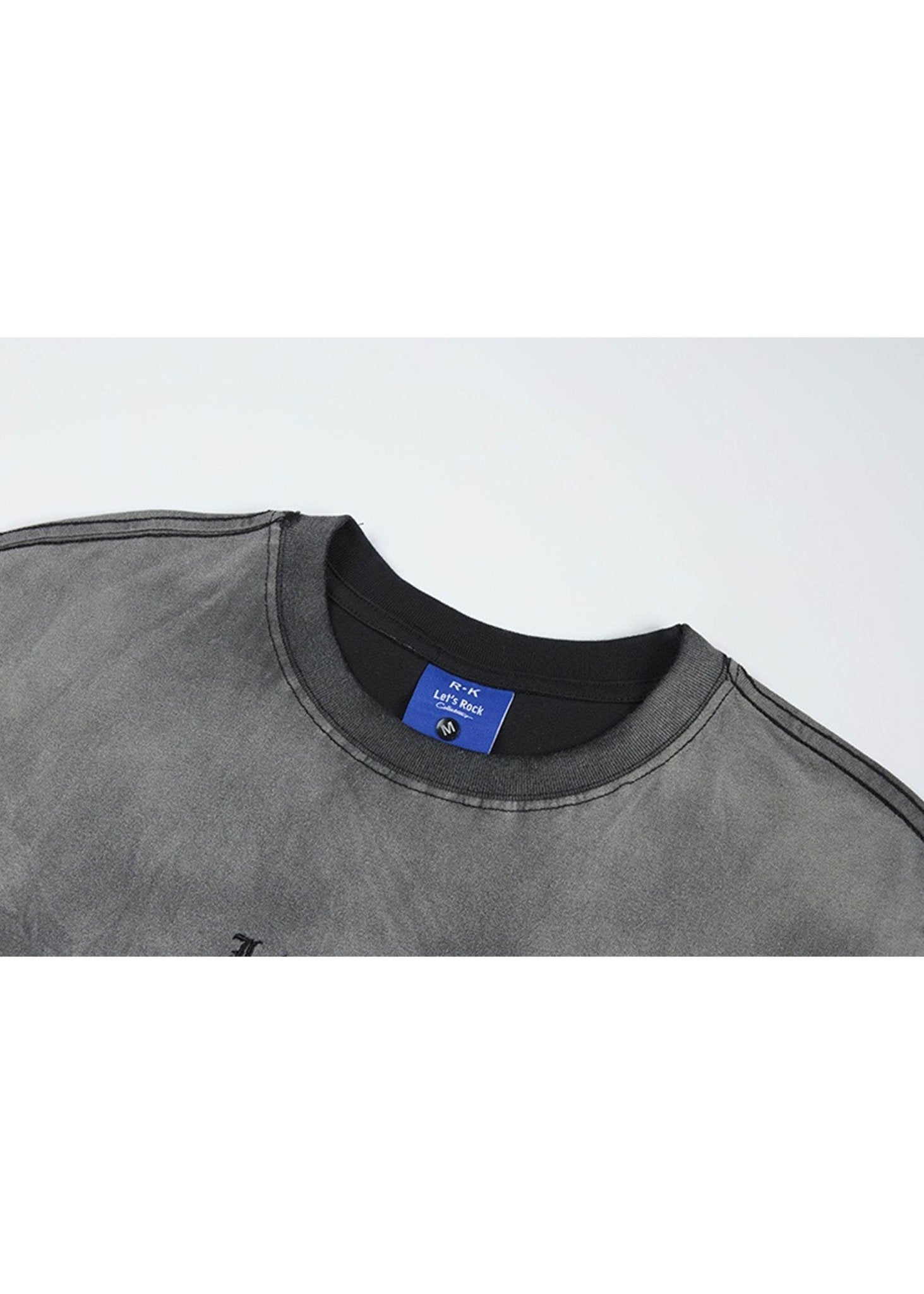 Vintage Wash Ripped T-Shirt - Rick Circus