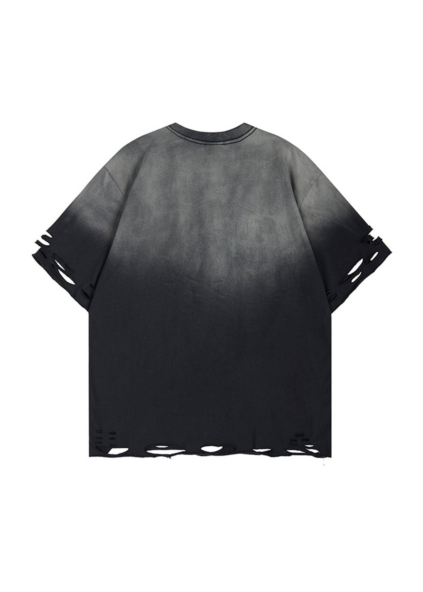 Vintage Wash Ripped T-Shirt - Rick Circus