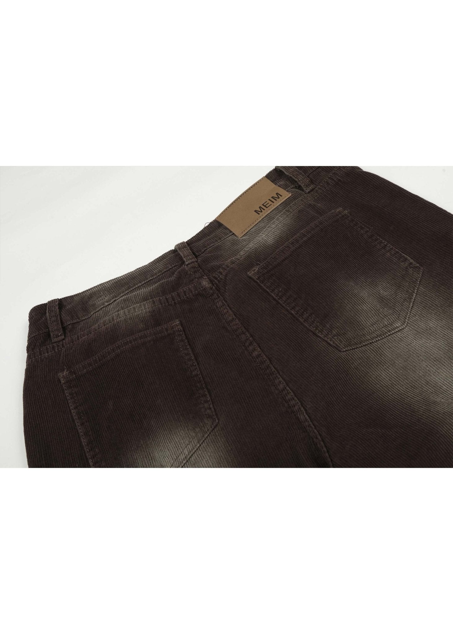 Vintage Washed Corduroy Wide - Leg Pants - Rick Circus