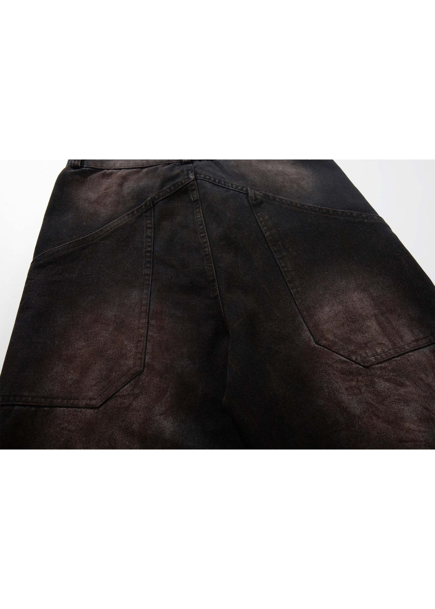 Vintage Washed Distressed Heavyweight Pants - Rick Circus