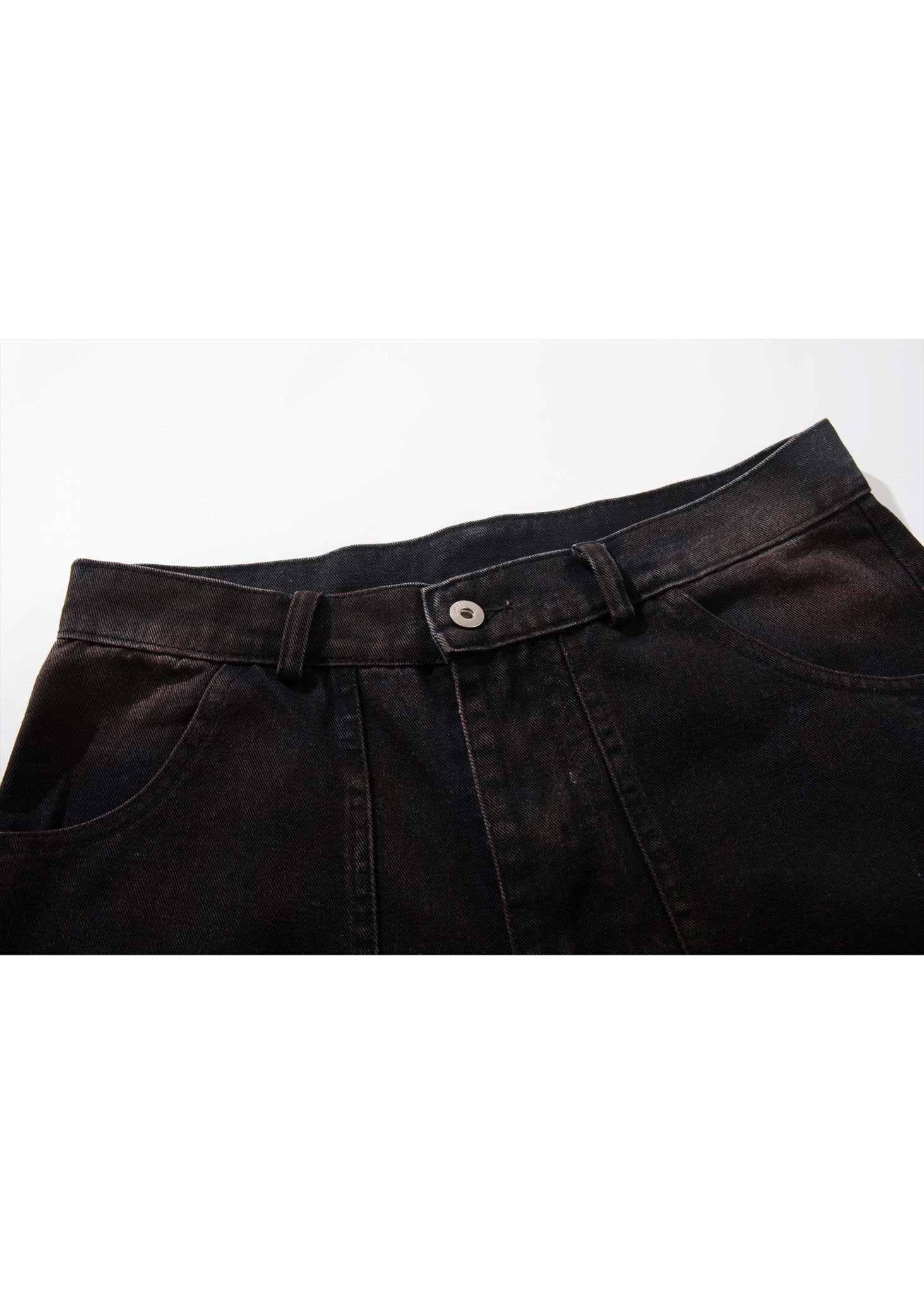 Vintage Washed Distressed Heavyweight Pants - Rick Circus