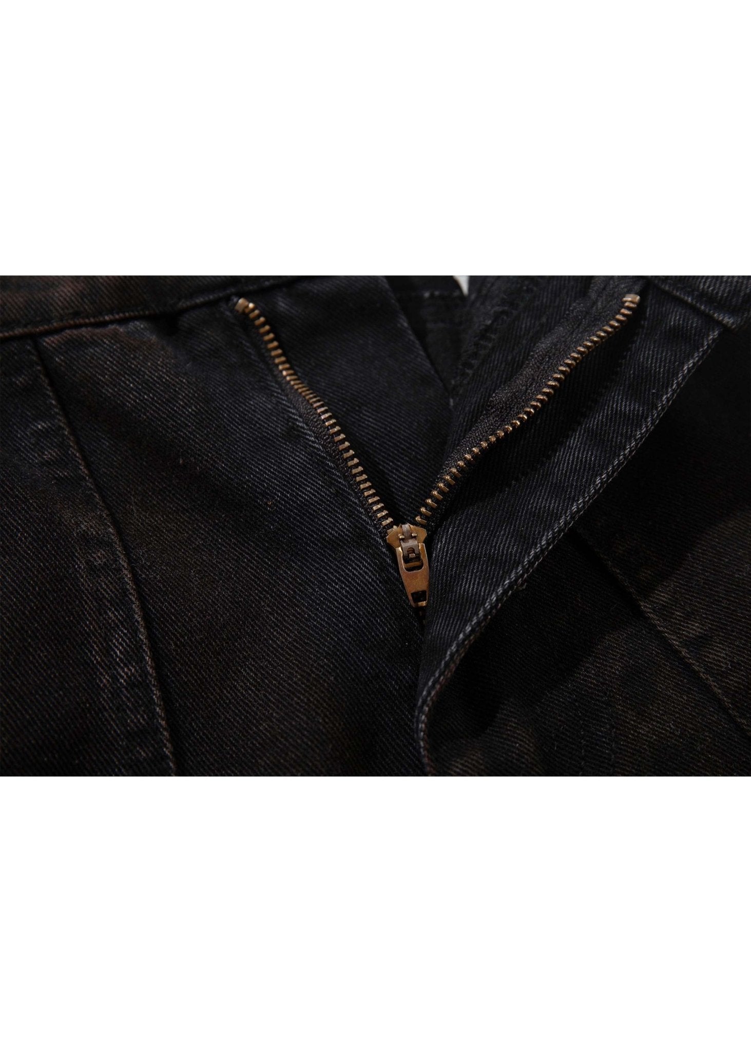 Vintage Washed Distressed Heavyweight Pants - Rick Circus