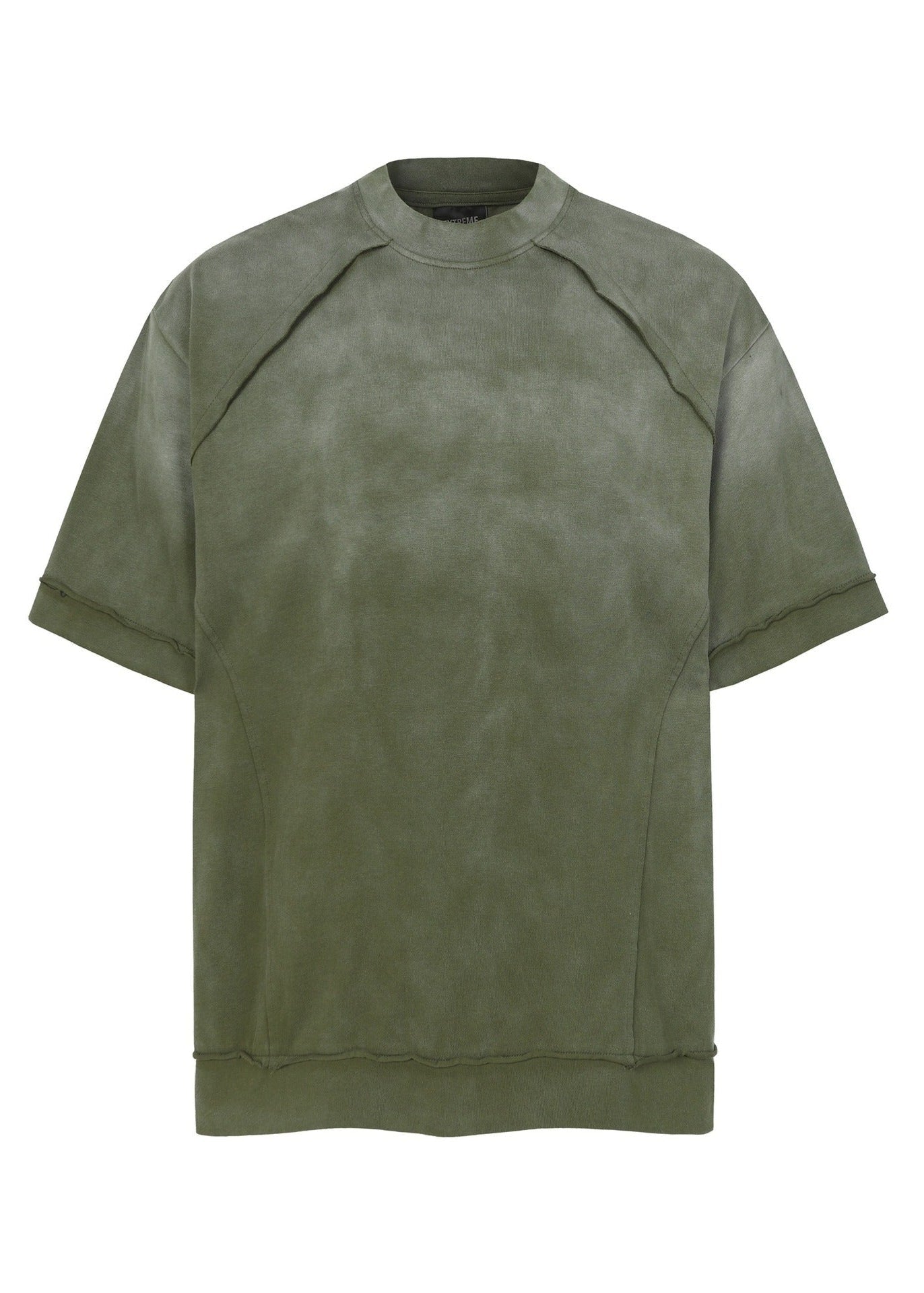 Vintage Washed Distressed Oversize T-Shirt - Rick Circus