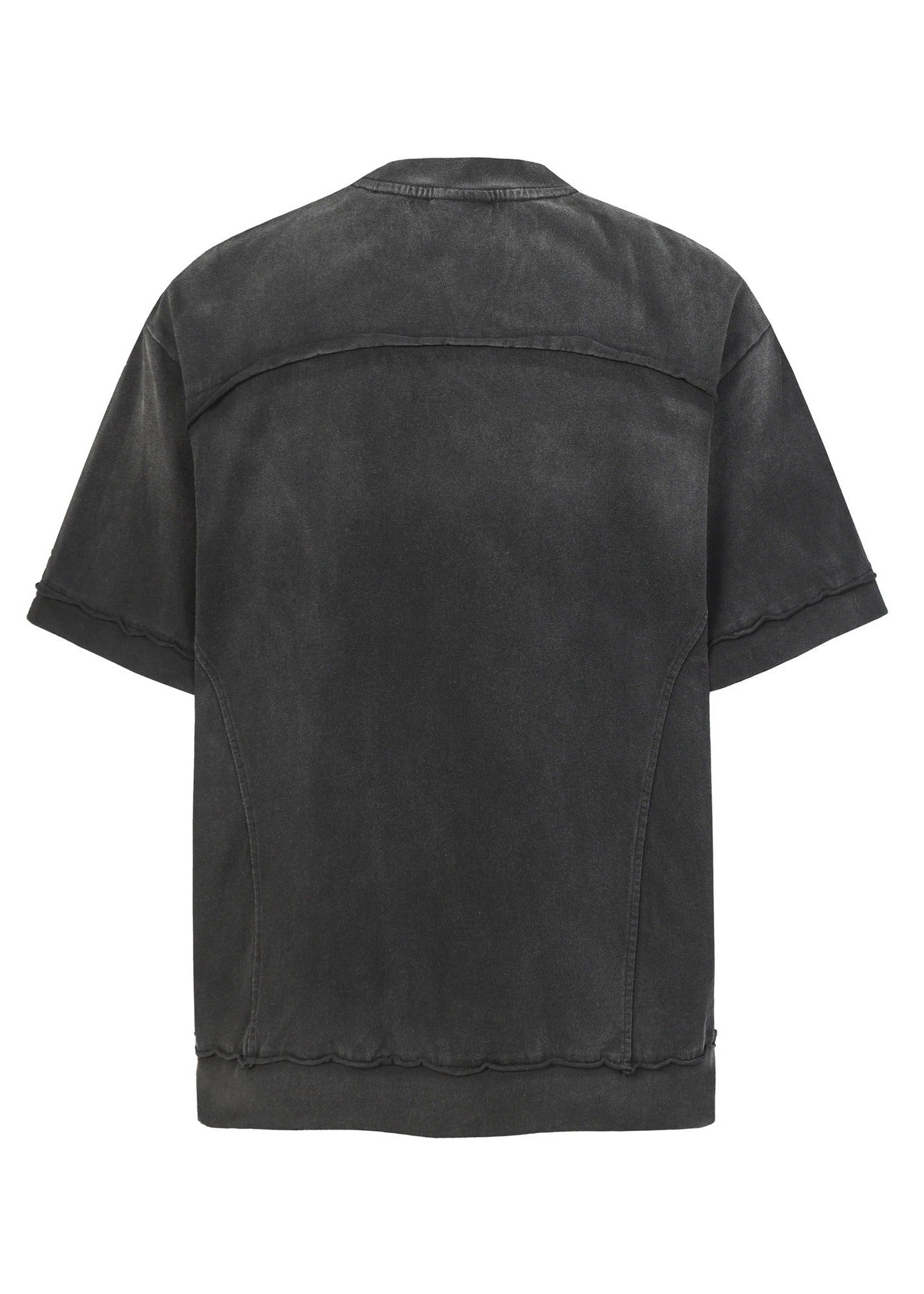 Vintage Washed Distressed Oversize T-Shirt - Rick Circus