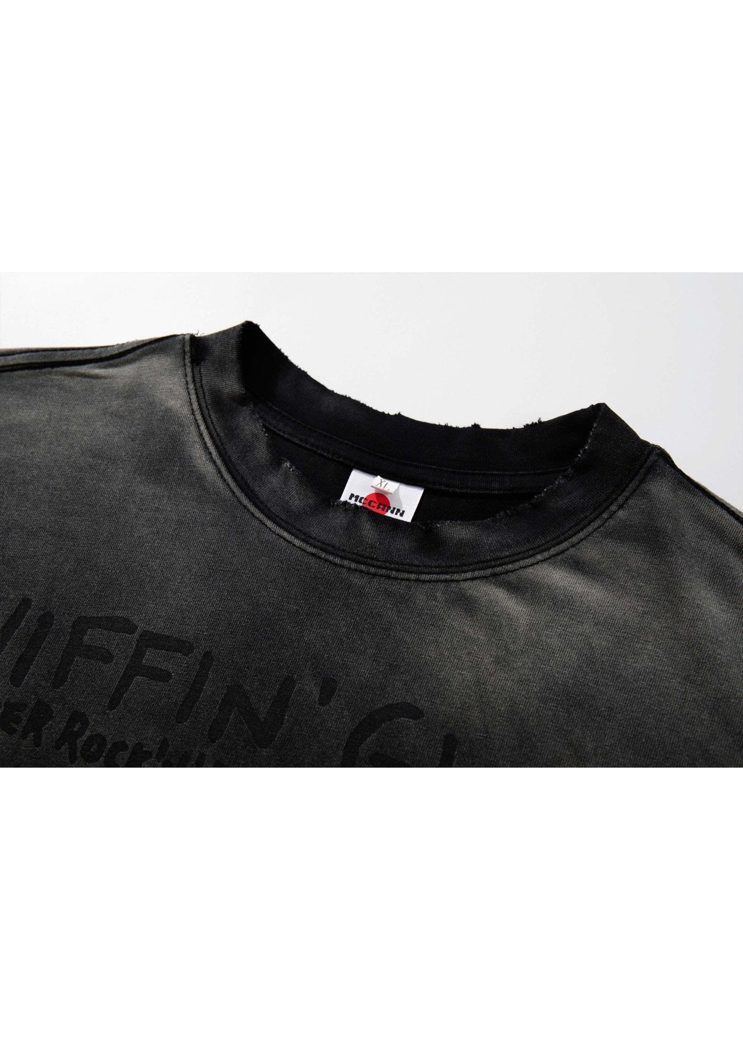 Vintage Washed Gradient Graphic T-Shirt - Rick Circus